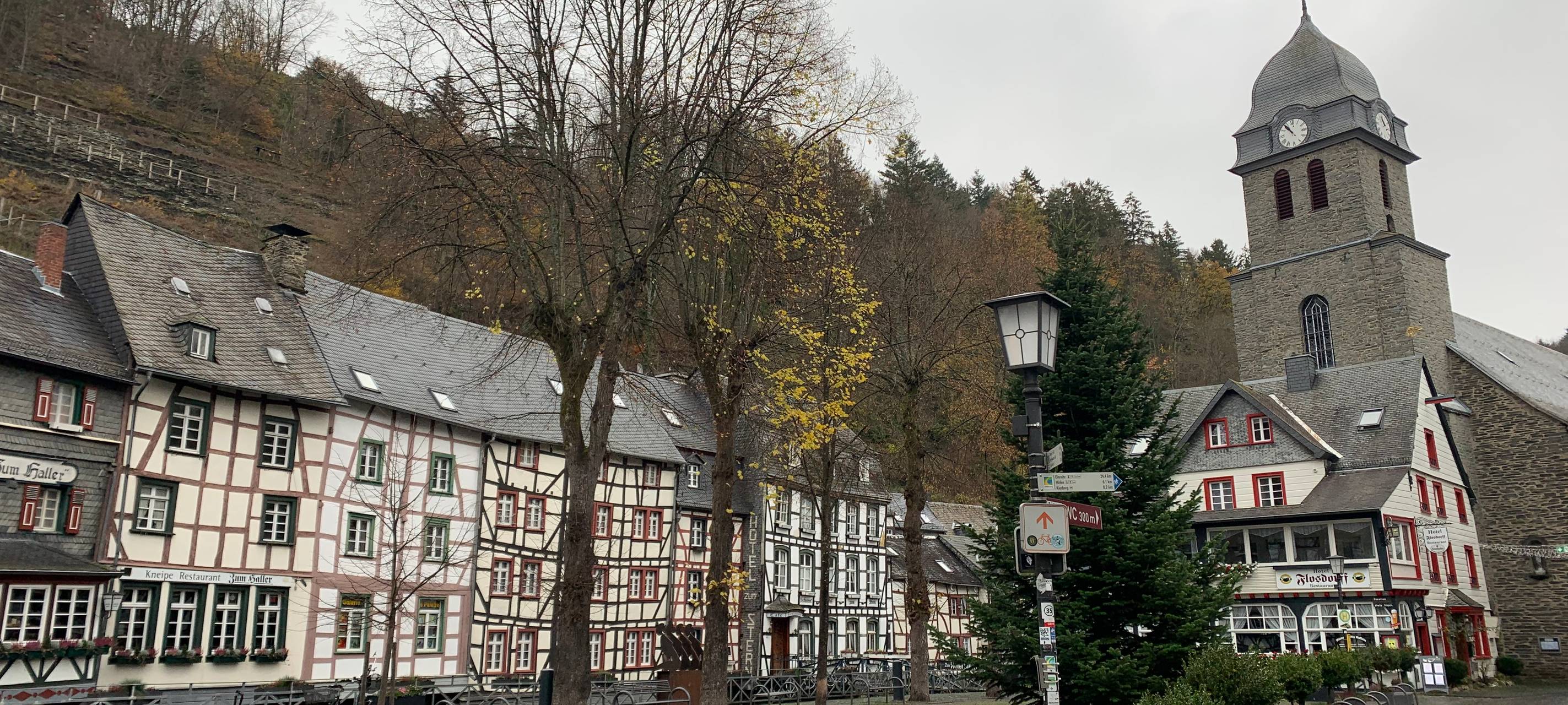 Volker & Jana zu Besuch bei der Senfmühle in Monschau