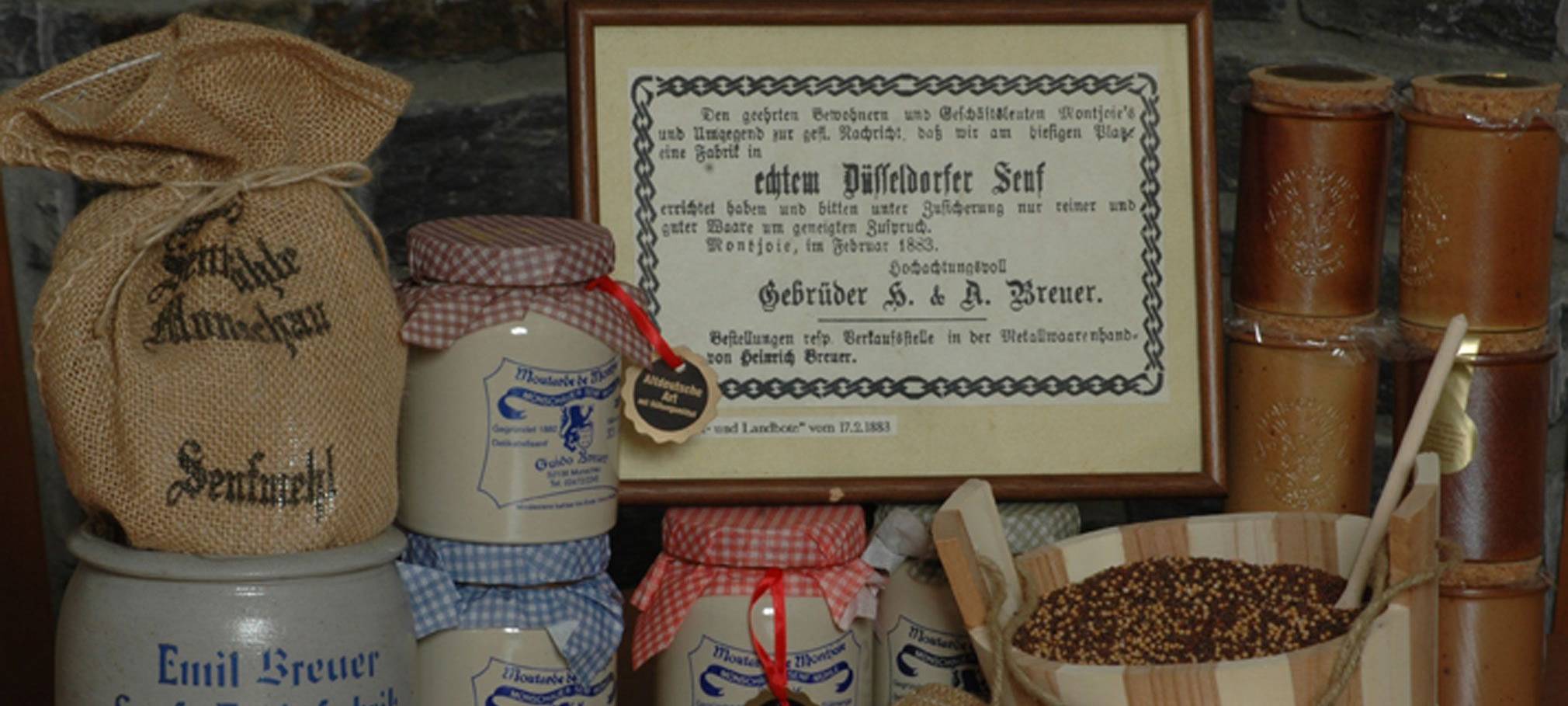 Volker & Jana zu Besuch bei der Senfmühle in Monschau