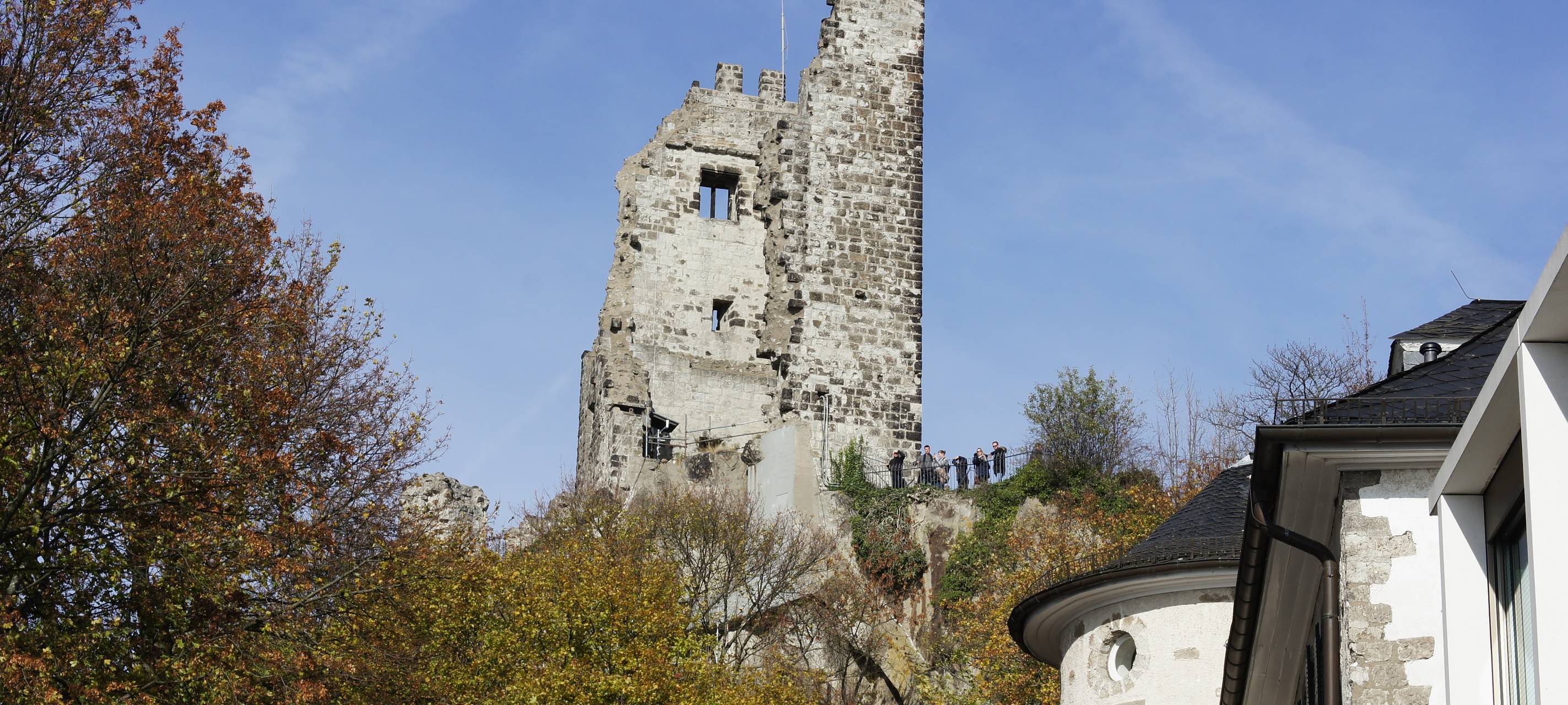 Königswinter: Der Drachenfels ist erstmal wieder stabil
