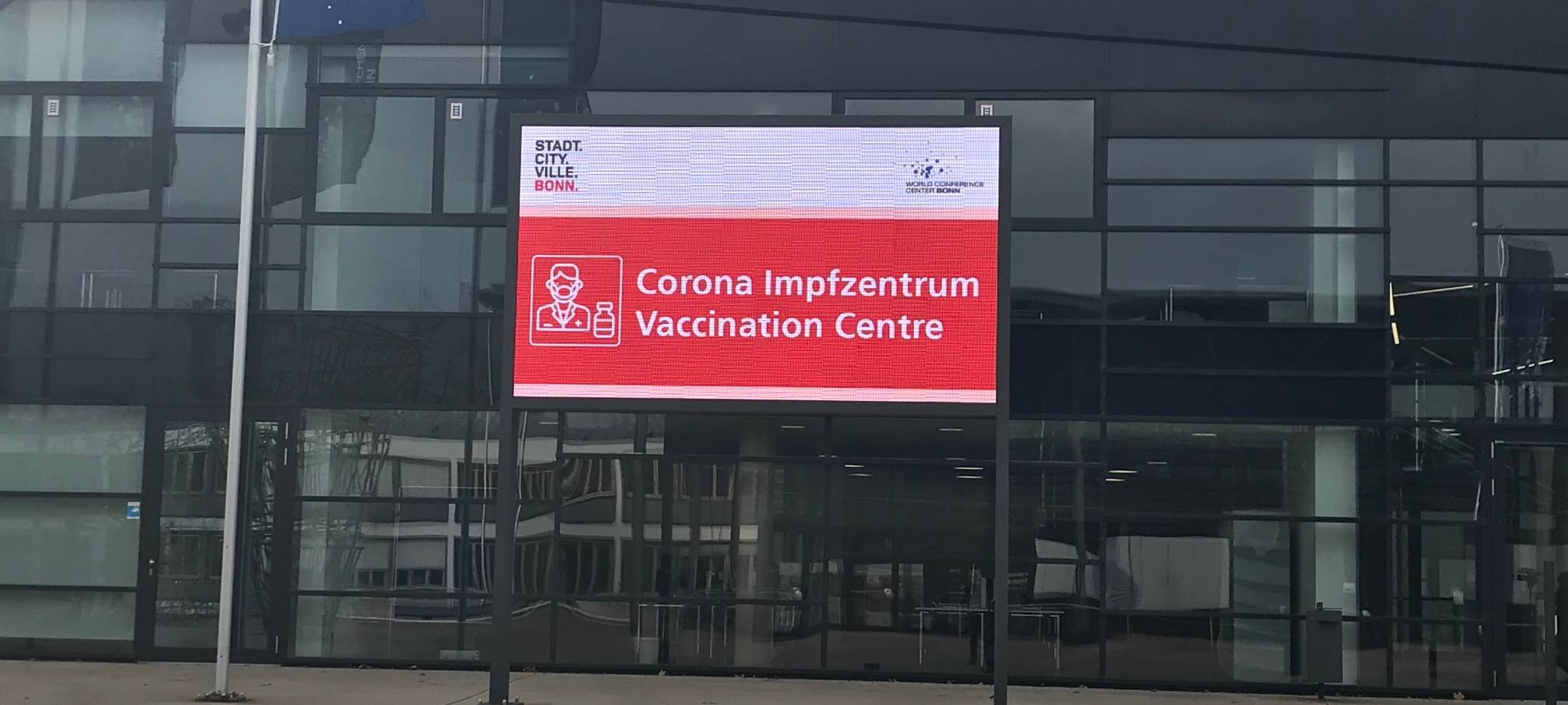 Impfzentren in Bonn & Sankt Augustin öffnen für neue Gruppe