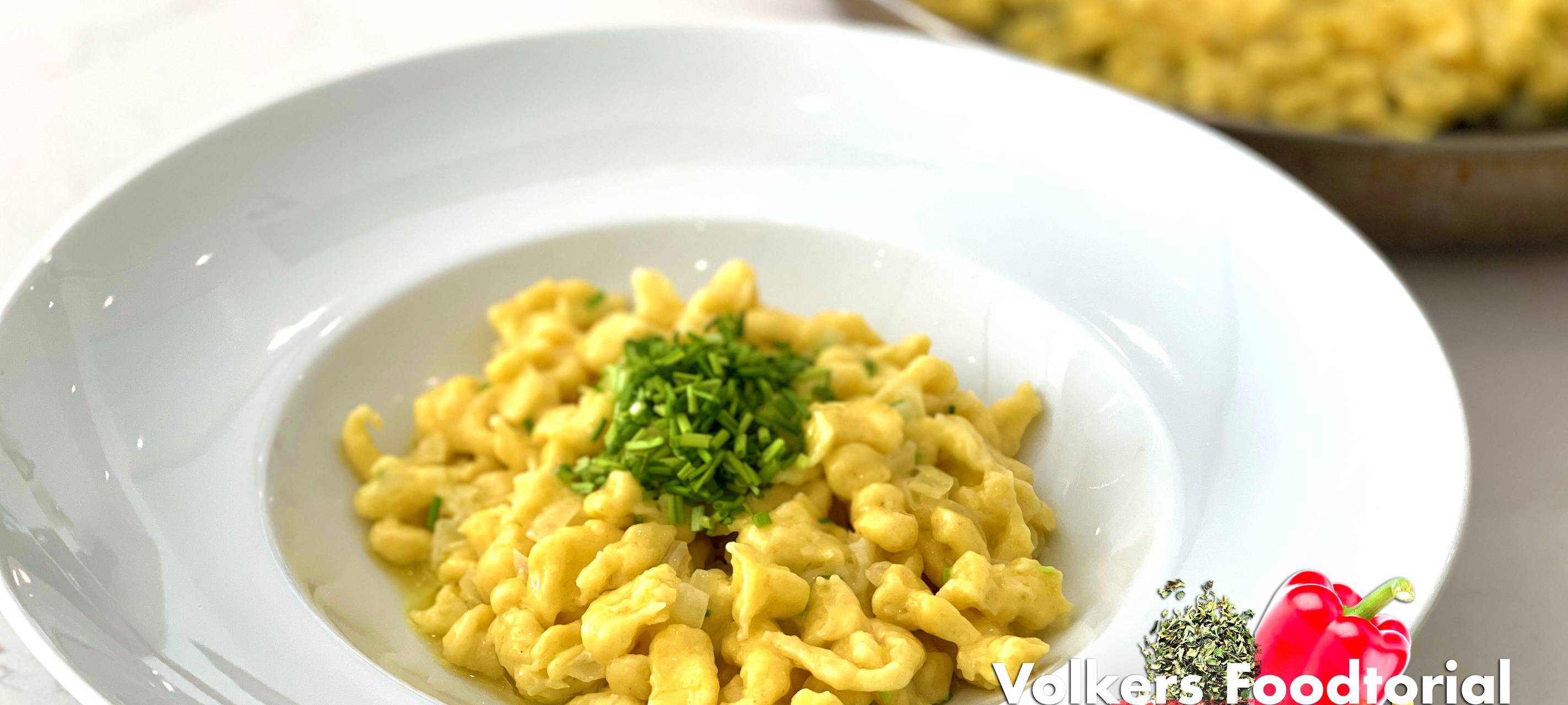 Volkers Foodtorial - Käsespätzle