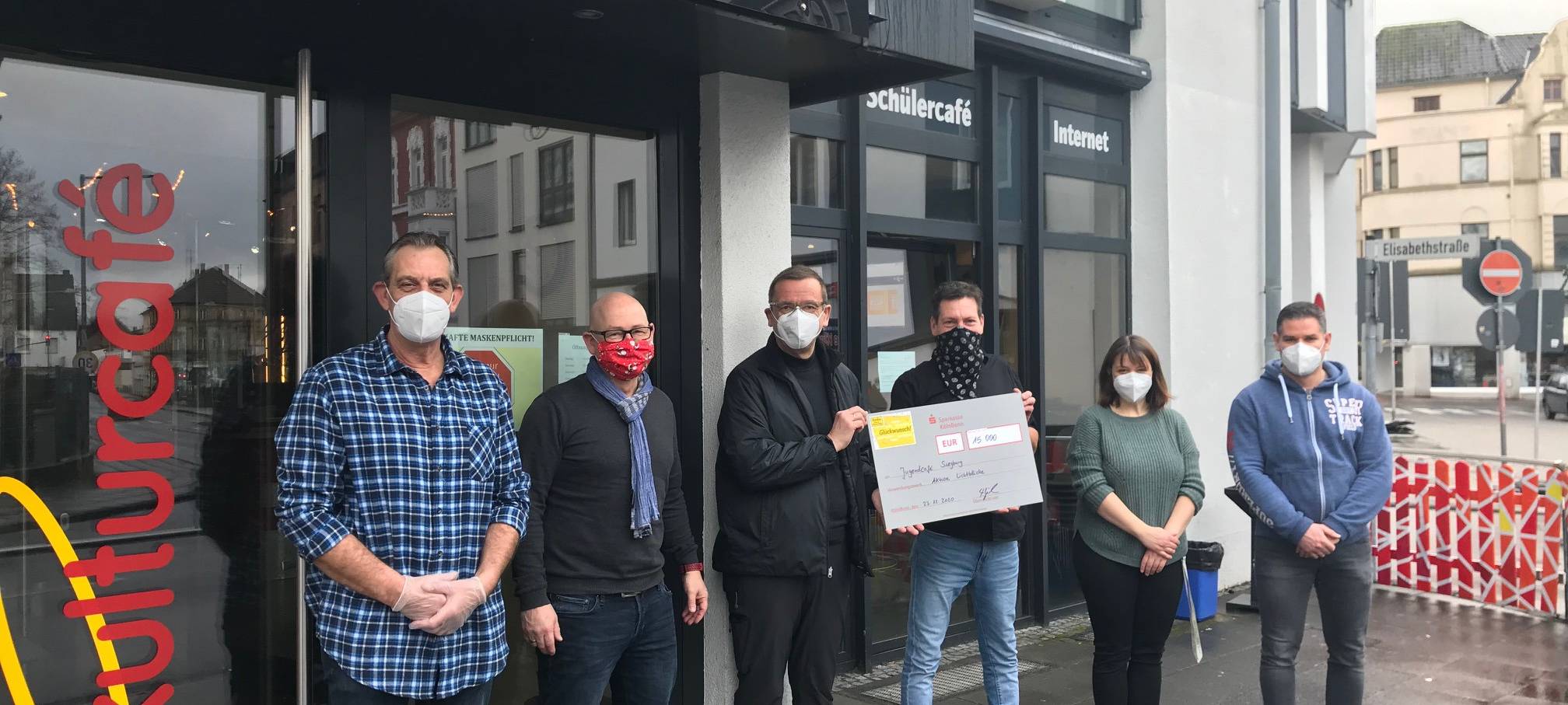 Aktion Lichtblicke: 15.000 Euro für Siegburger Kulturcafé