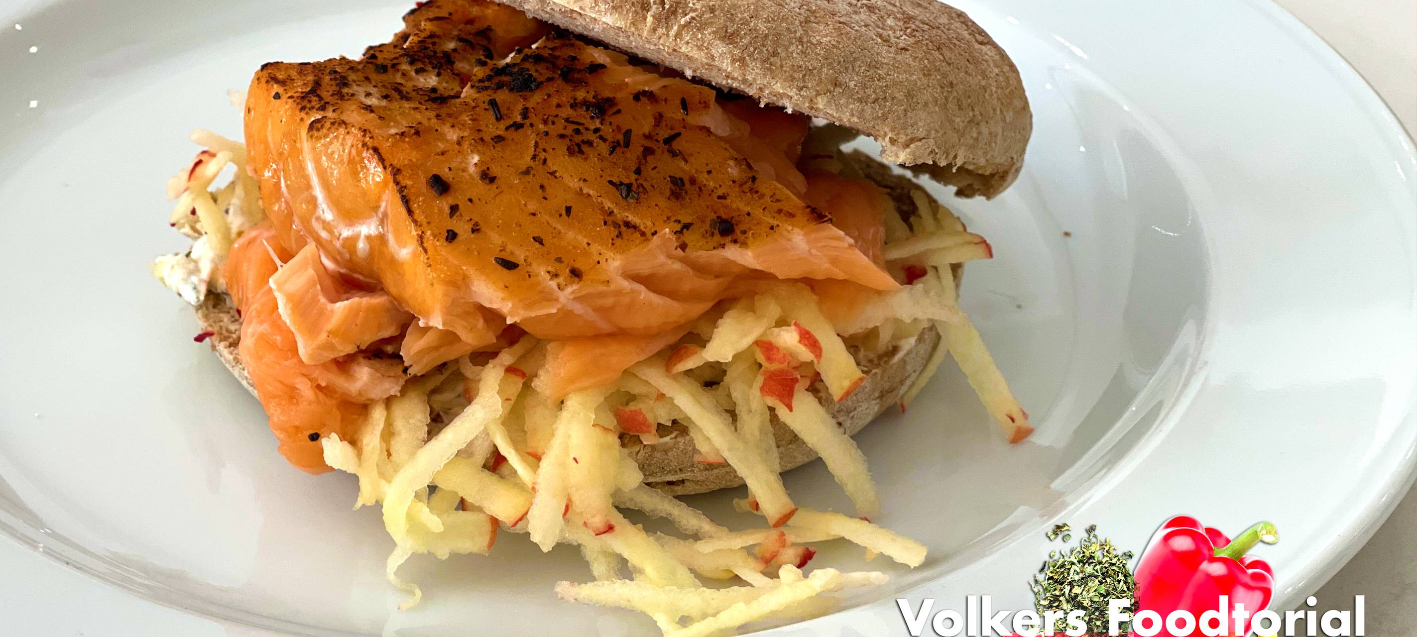 Volkers Foodtorial - Flammlachs