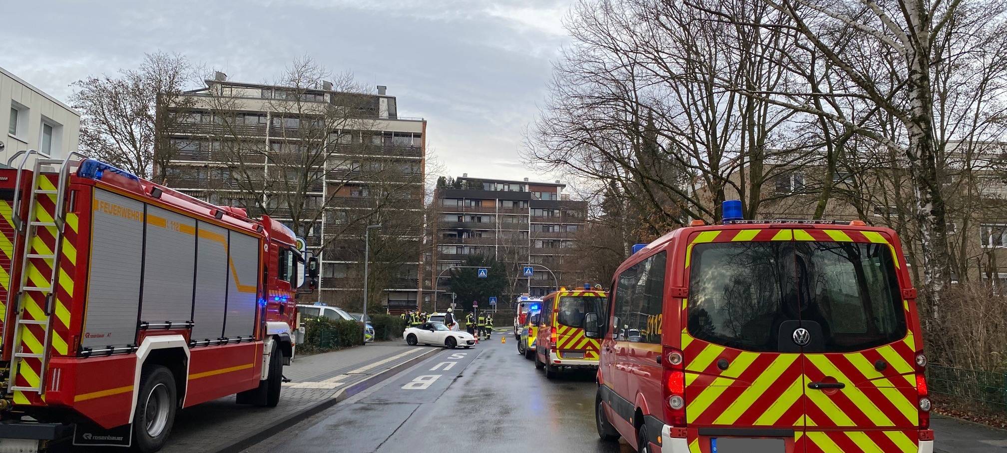 Großeinsatz der Feuerwehr in Niederpleis