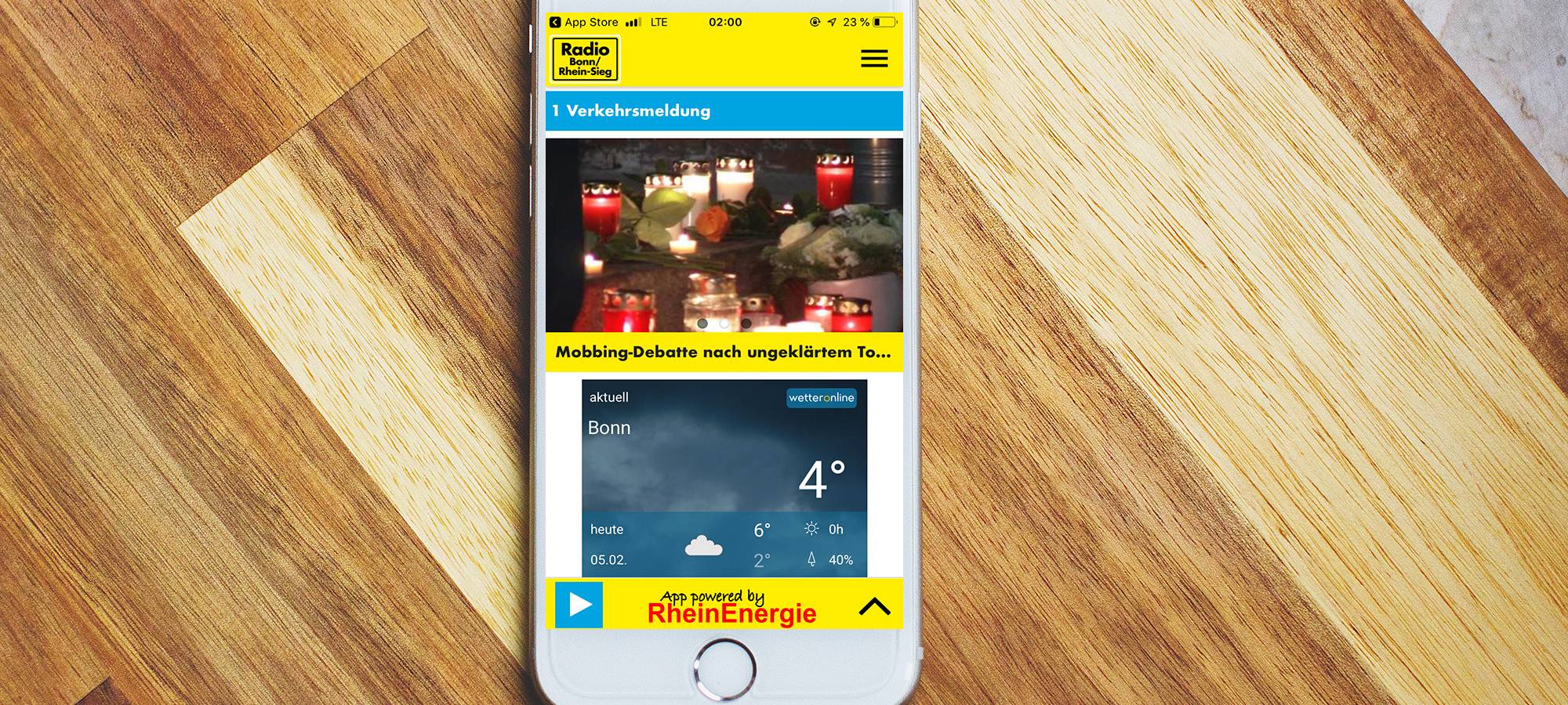 Die RBRS-App