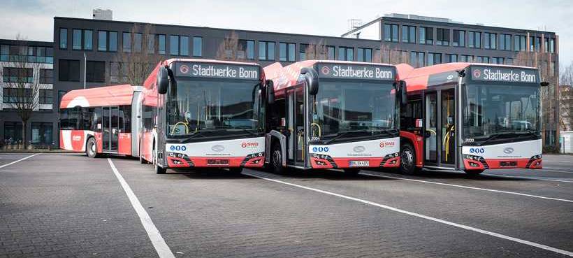 Millionenförderung für E-Busse in Bonn