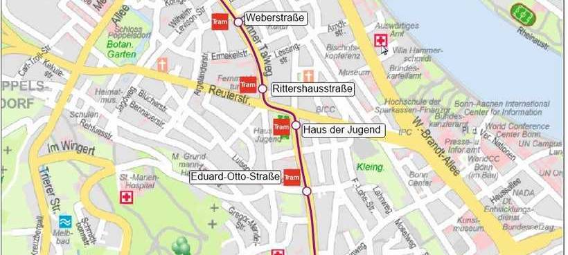Sperrung am Bonner Hauptbahnhof