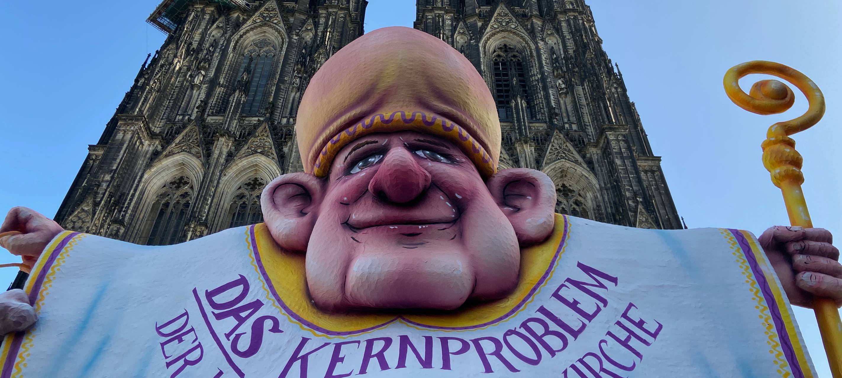 Missbrauch in der Katholischen Kirche - Demo in Köln