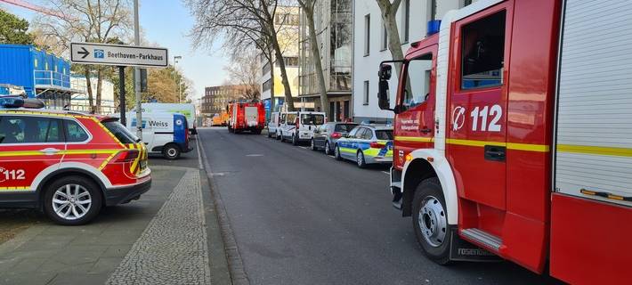 Feuer in der Bonner Stiftsschule