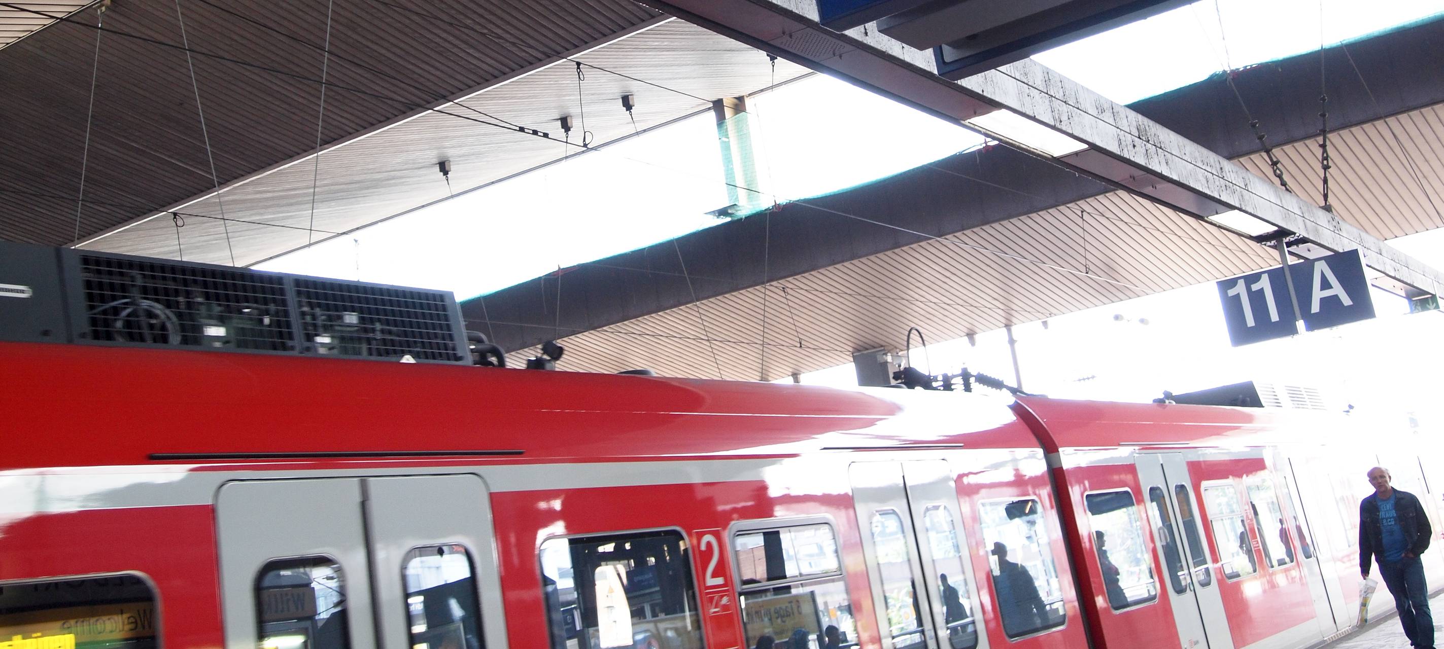 Zugverkehr stark eingeschränkt