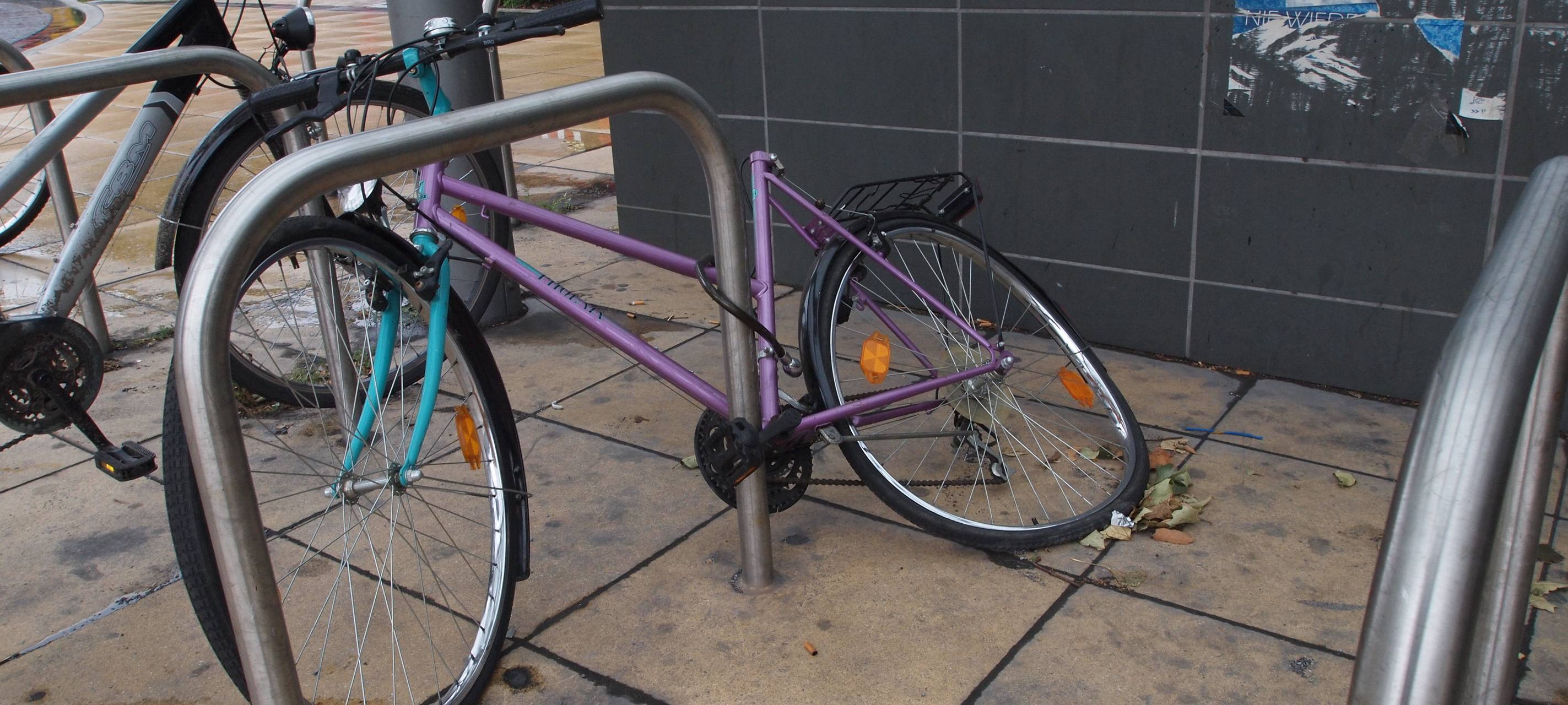 Wenige Fahrraddiebstähle werden aufgeklärt