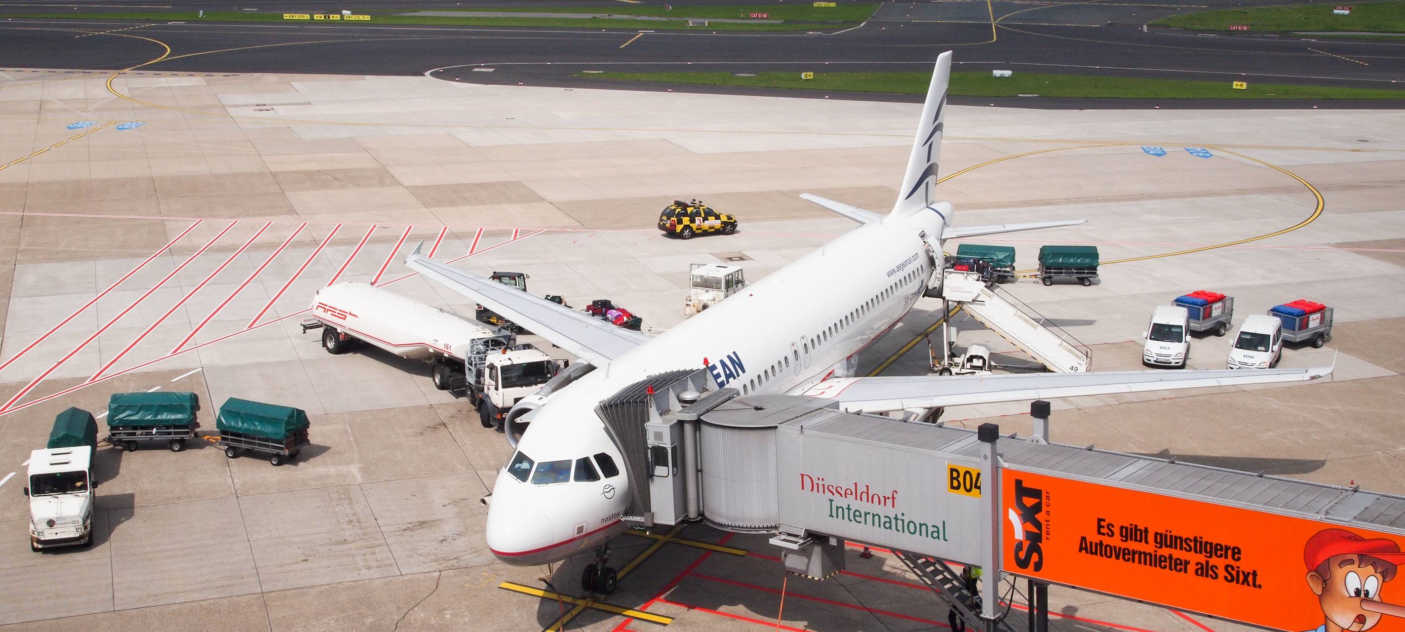 2023 mehr Passagiere am Flughafen