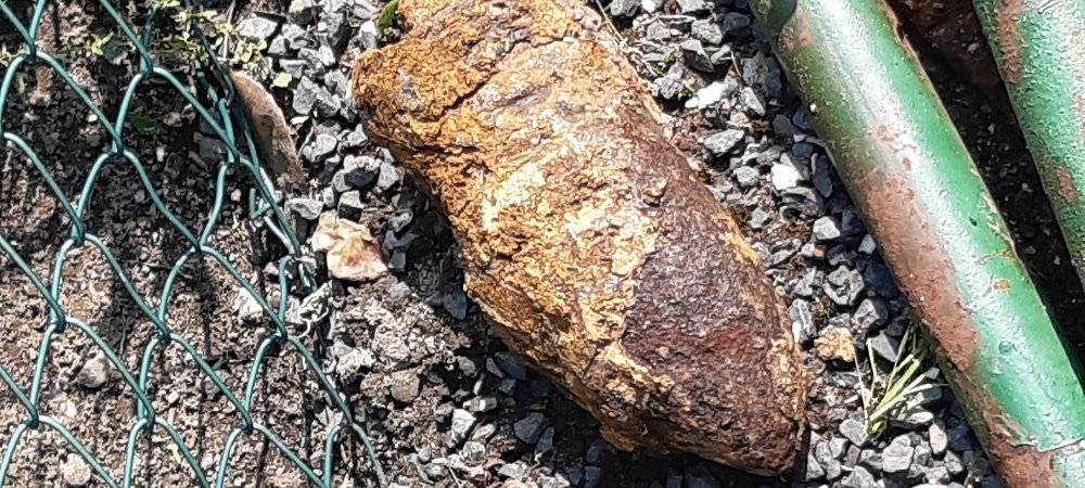 Amerikanische Granate aus dem Weltkrieg in Bonn gefunden