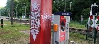 Bornheim-Merten: Ticketautomat angezündet - Zeugen gesucht