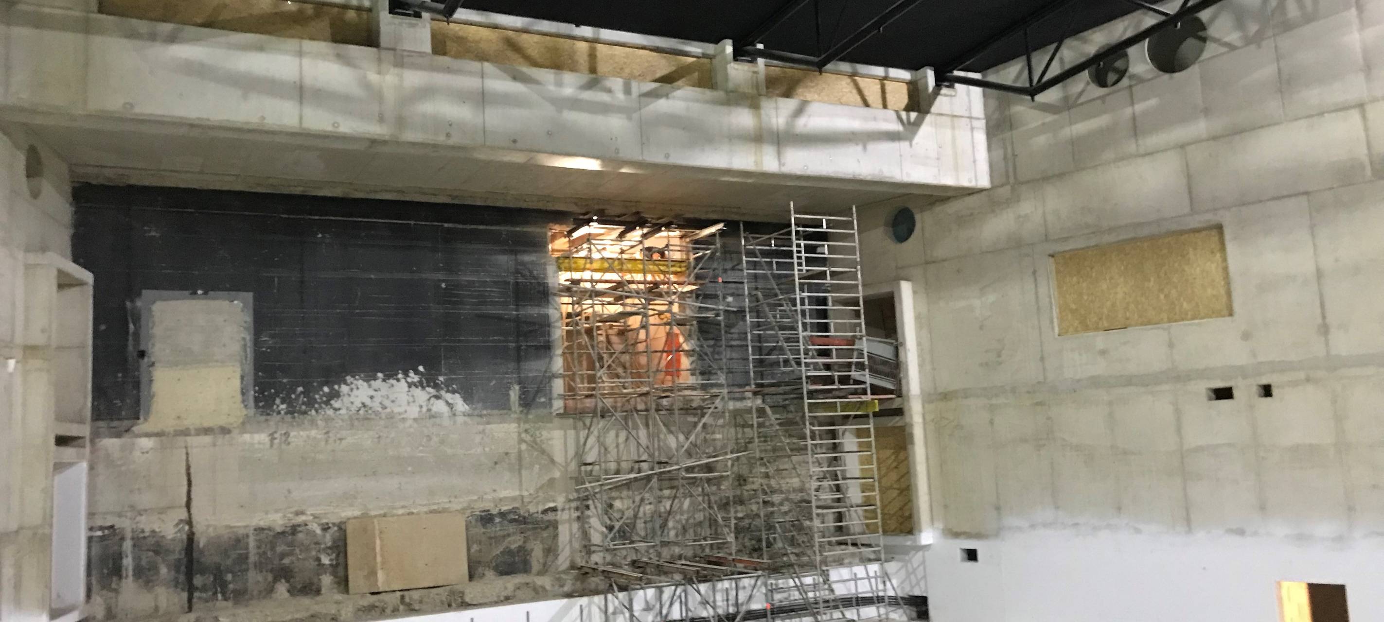 Beethovenhalle Bonn: Oberbürgermeisterin besucht Baustelle