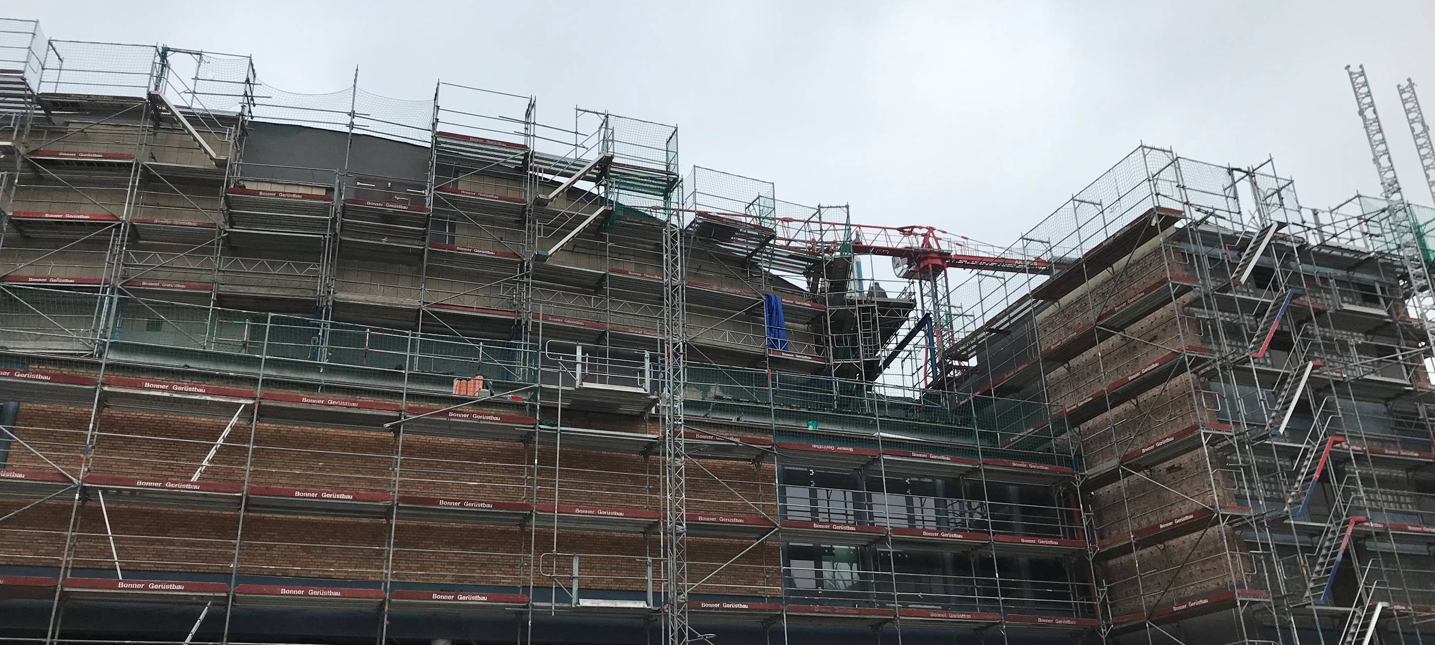 Beethovenhalle Bonn: Oberbürgermeisterin besucht Baustelle