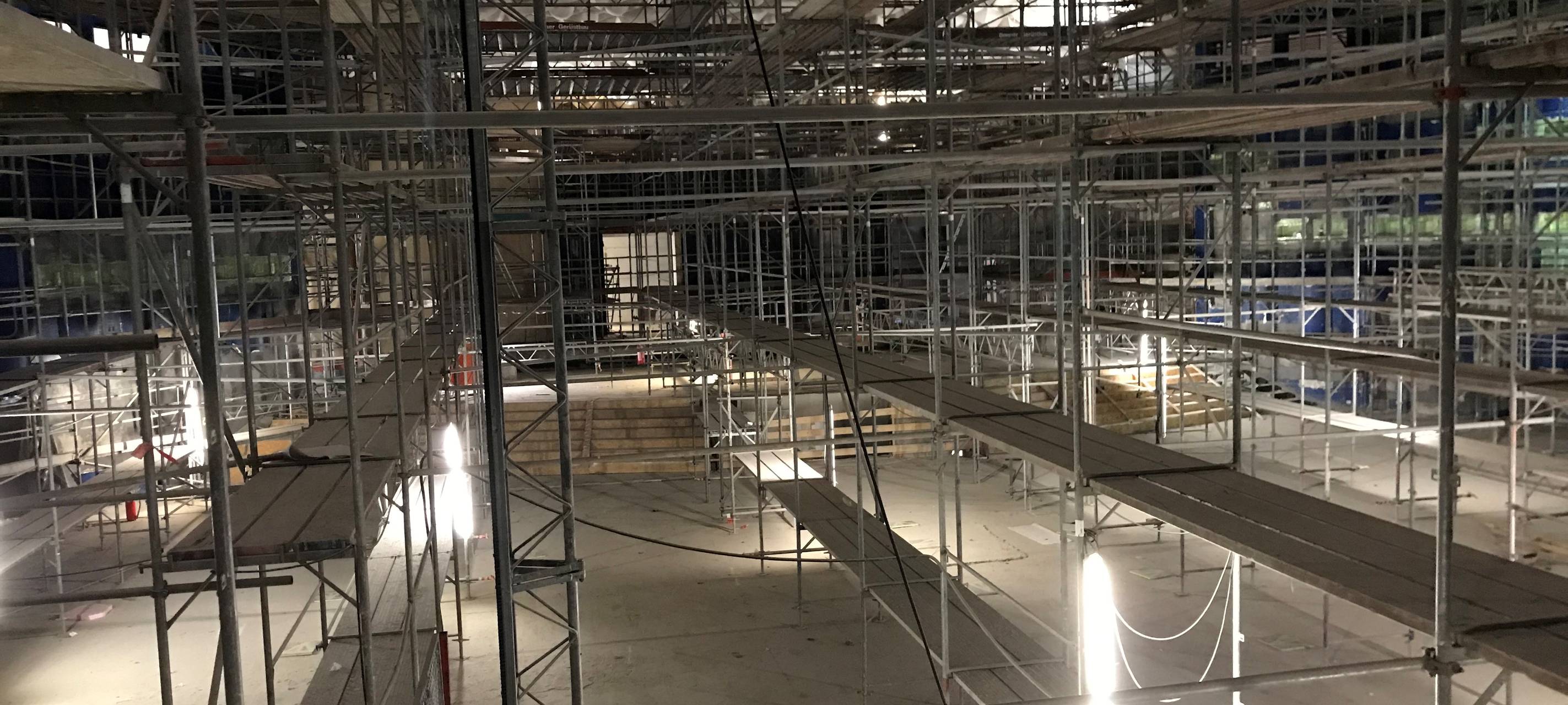 Beethovenhalle Bonn: Oberbürgermeisterin besucht Baustelle