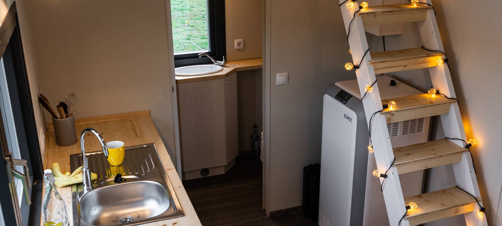 Natürlich ins Tiny House mit uns und Yello
