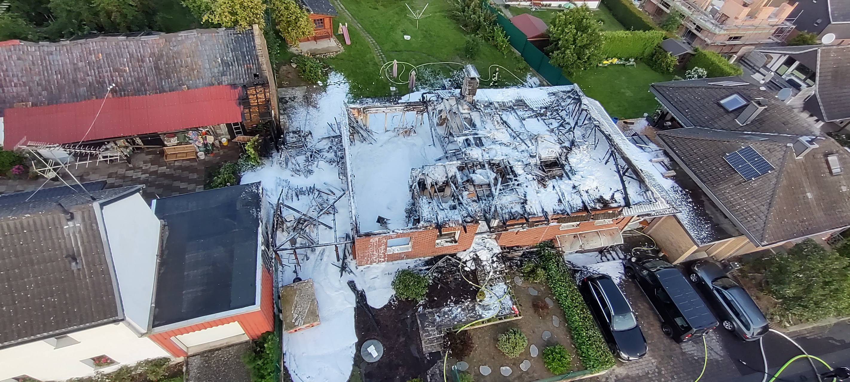 Königswinter: Wohnhaus nach Brand unbewohnbar