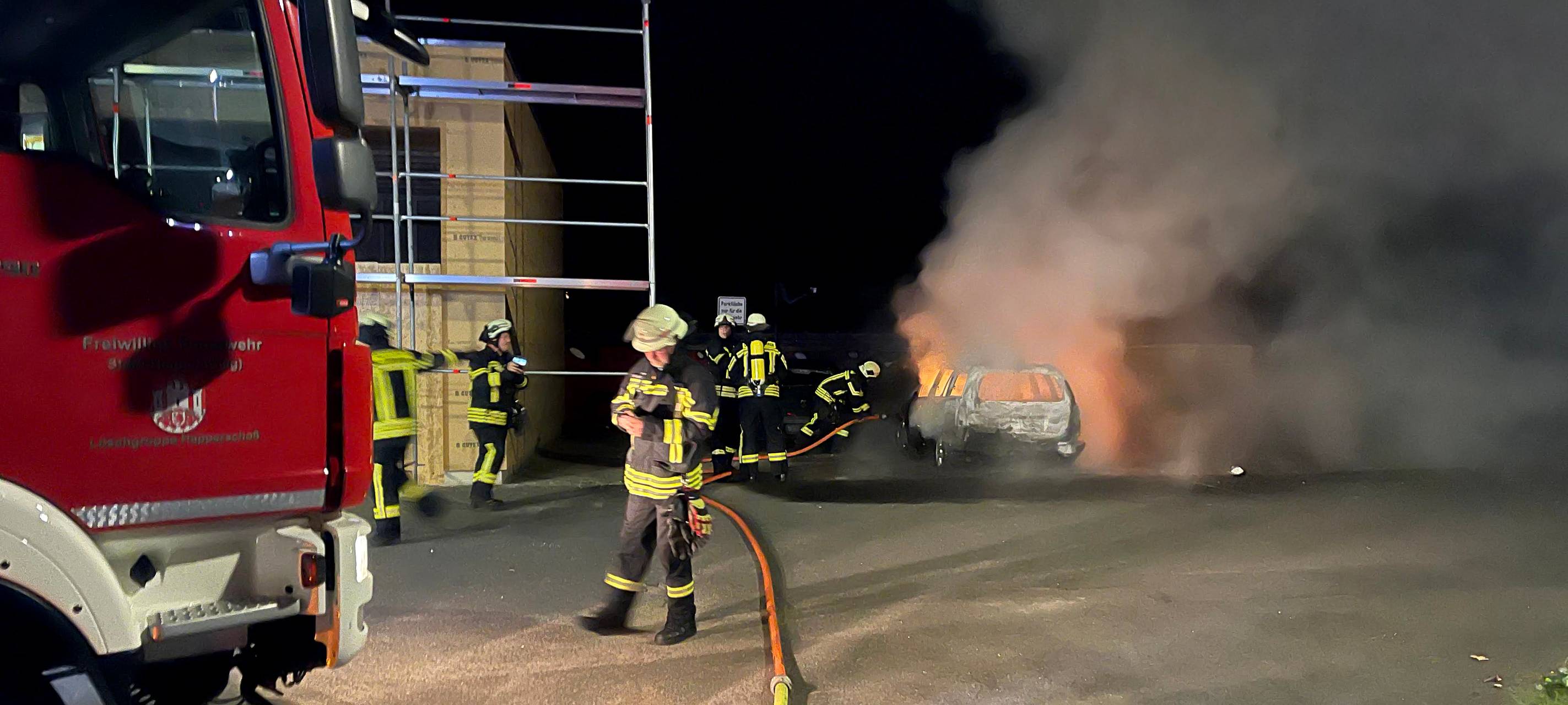 Hennef-Happerschoß: erneut Brandstiftung bei Feuerwehr