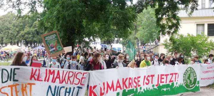 Fridays for Future demonstrieren in Bonn und Bad Honnef