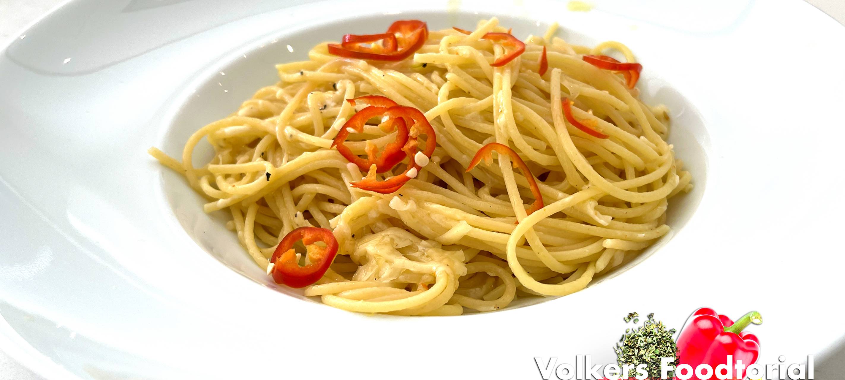 Volkers Foodtorial - Spaghetti aglio e olio