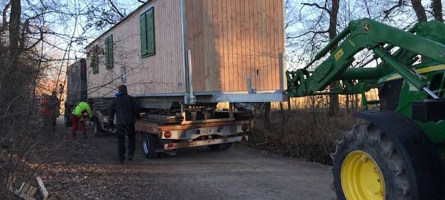 Rheinbacher Waldkindergarten bekommt neuen Bauwagen