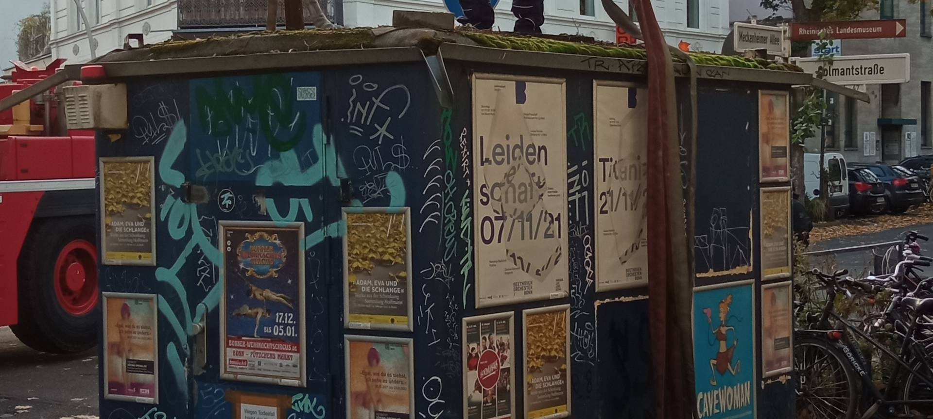 Ein Zeitungsbüdchen zieht um