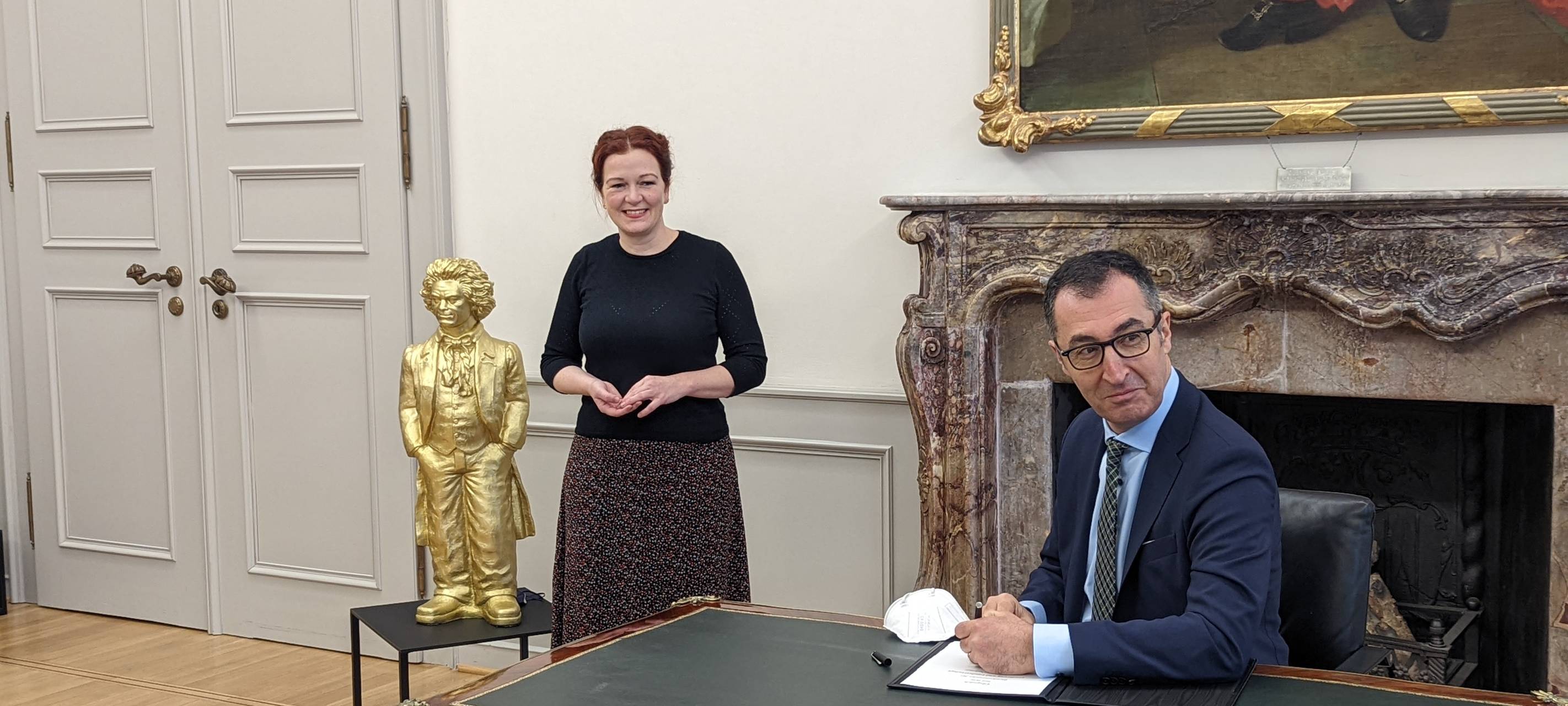 Cem Özdemir zu Besuch in Bonn