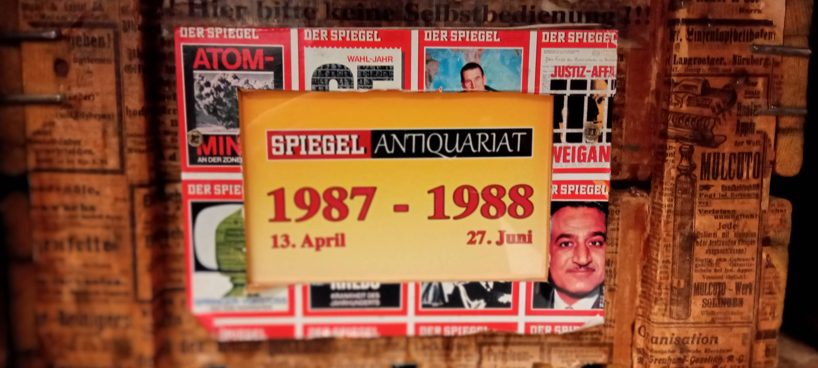 Besuch im Spiegel Archiv