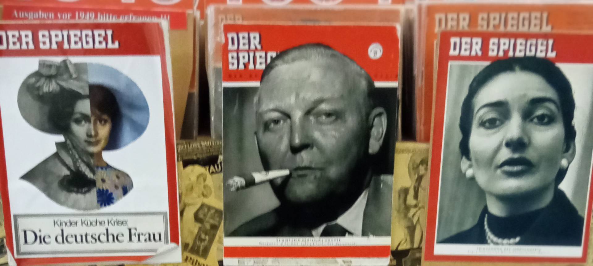 Hier lagern tausende Spiegel Ausgaben