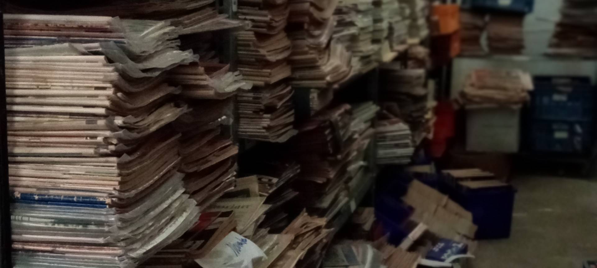 Besuch im Spiegel Archiv