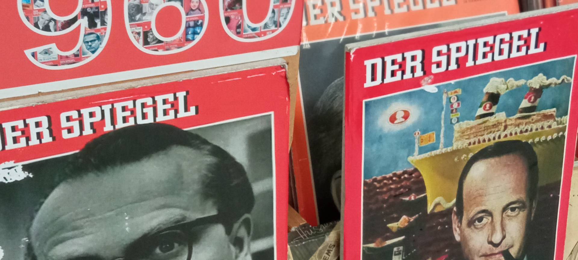 Besuch im Spiegel Archiv