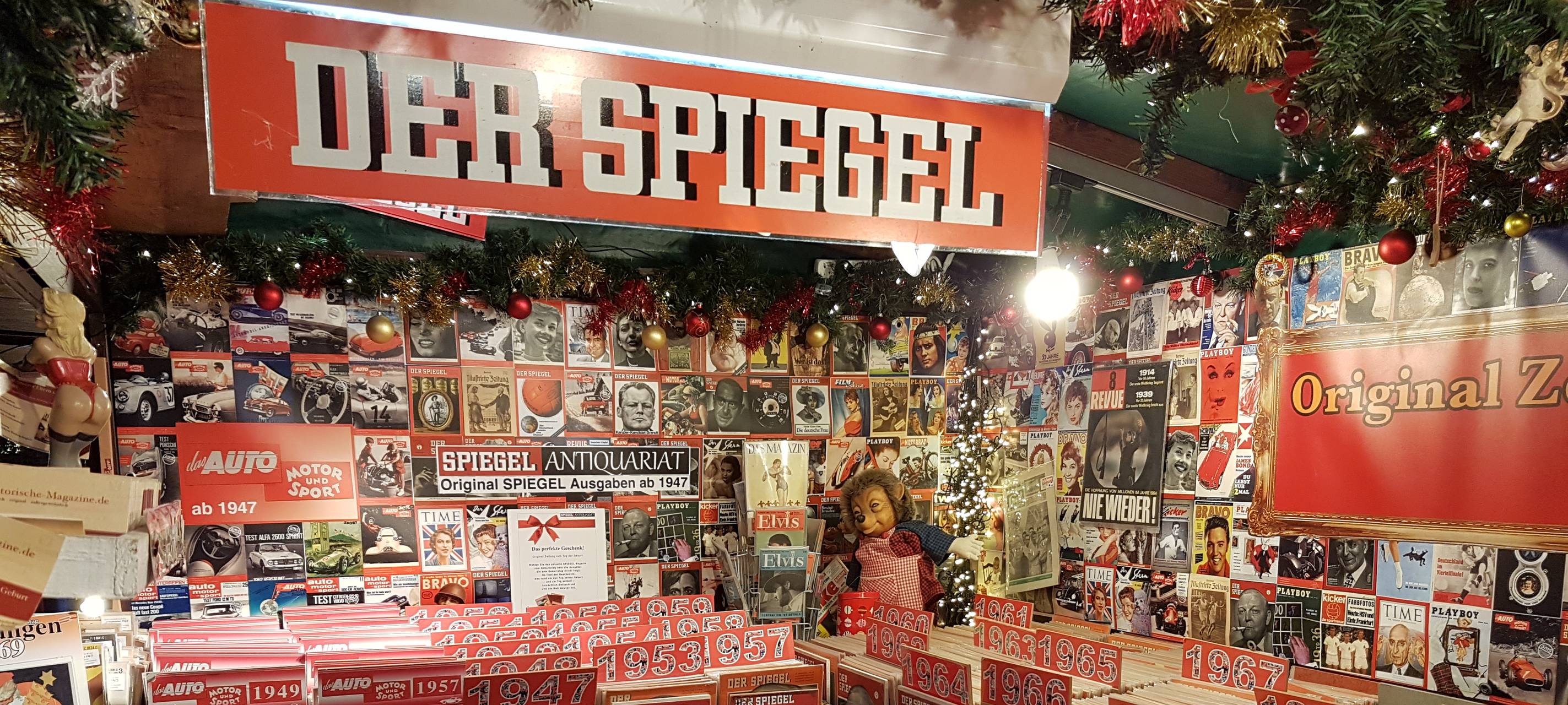 Besuch im Spiegel Archiv