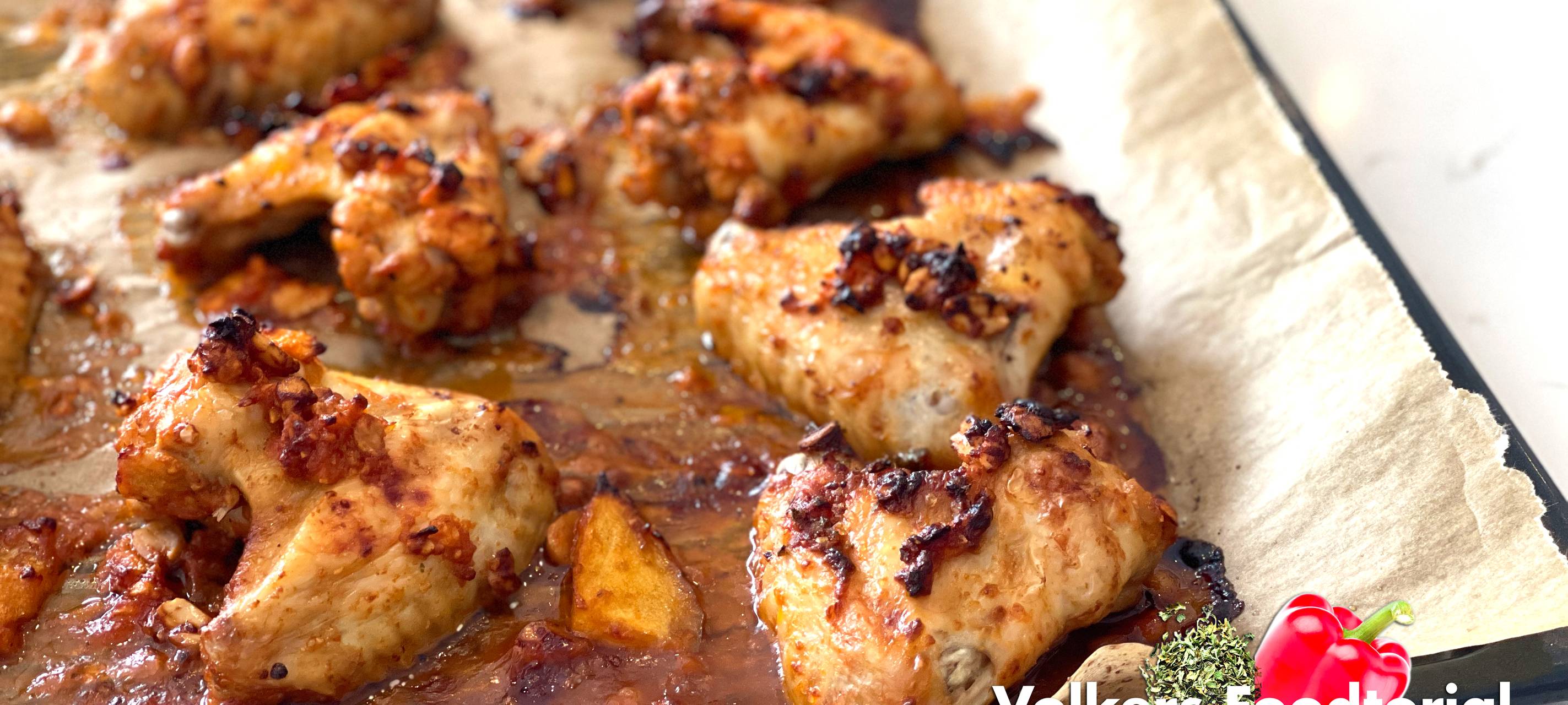 Volkers Foodtorial - Chicken-Wings mit Mango-Chili-Marinade