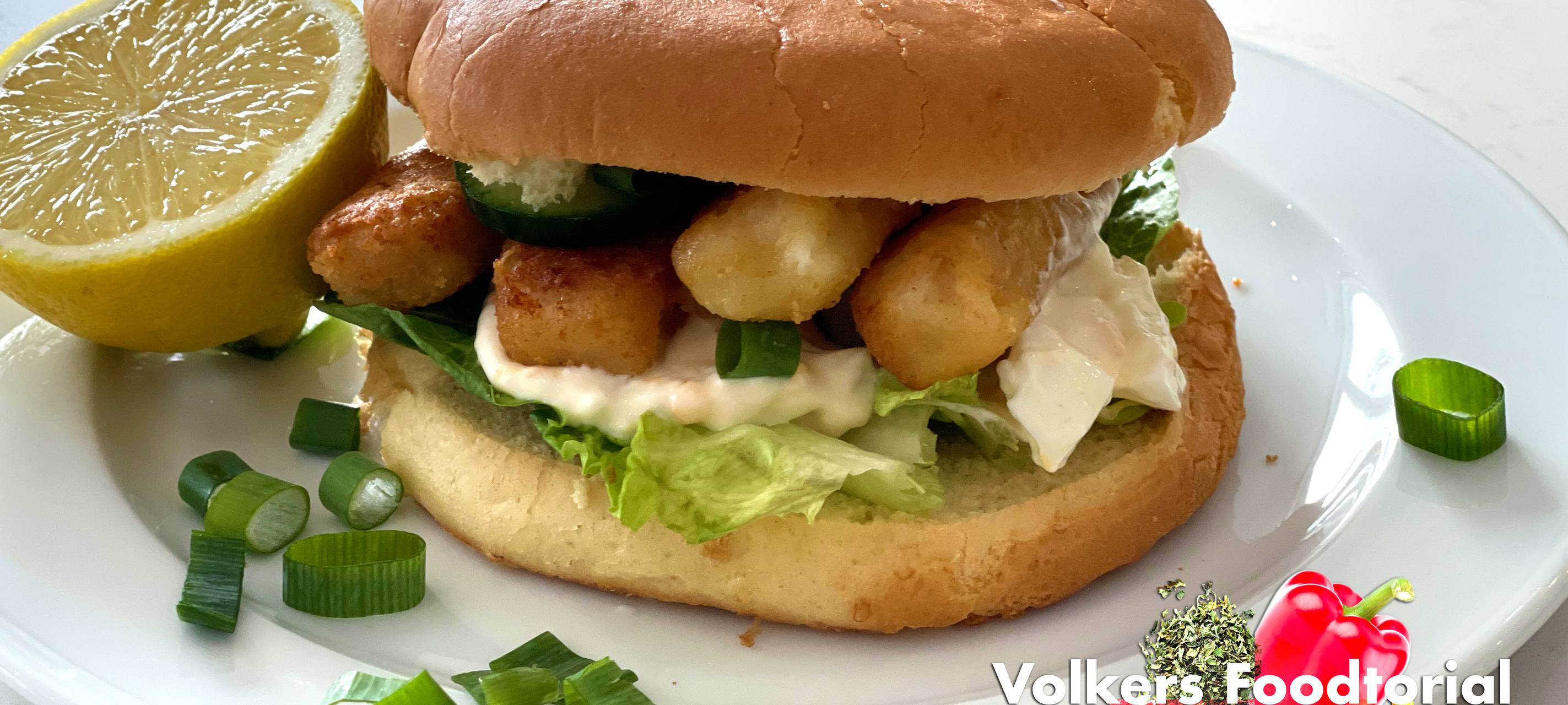 Volkers Foodtorial - Fischstäbchen-Burger
