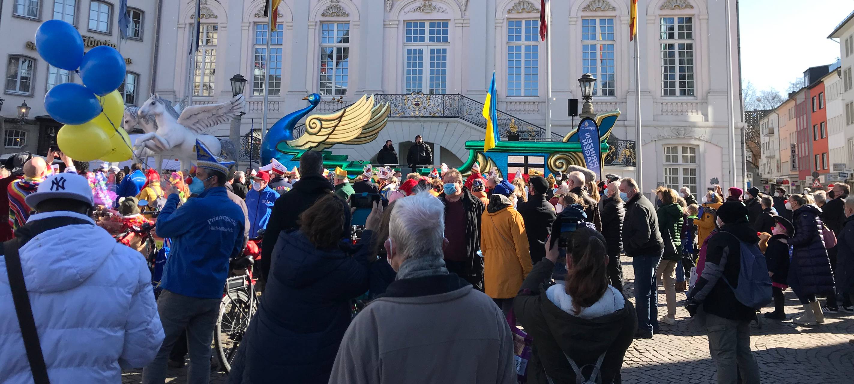 Ukrainische Kriegsflüchtlinge kommen in Bonn und im Kreis an
