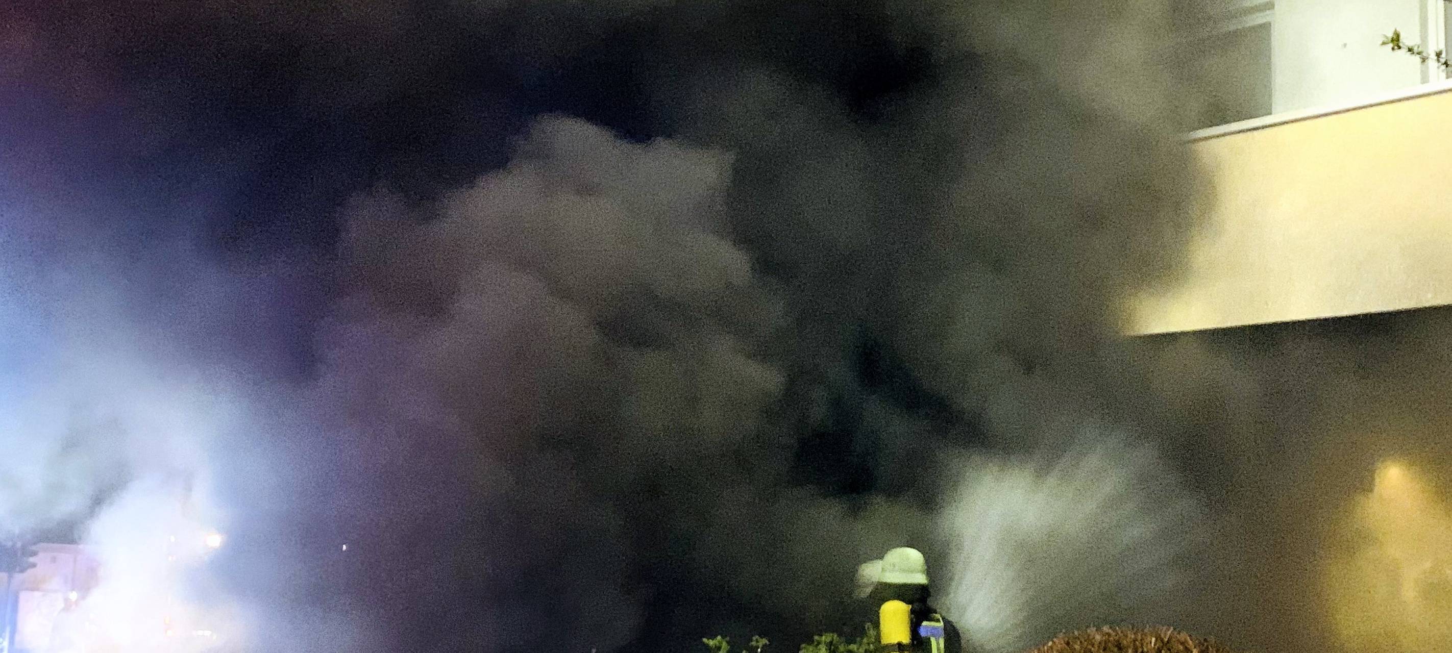 Kellerbrand in Bonn Tannenbusch