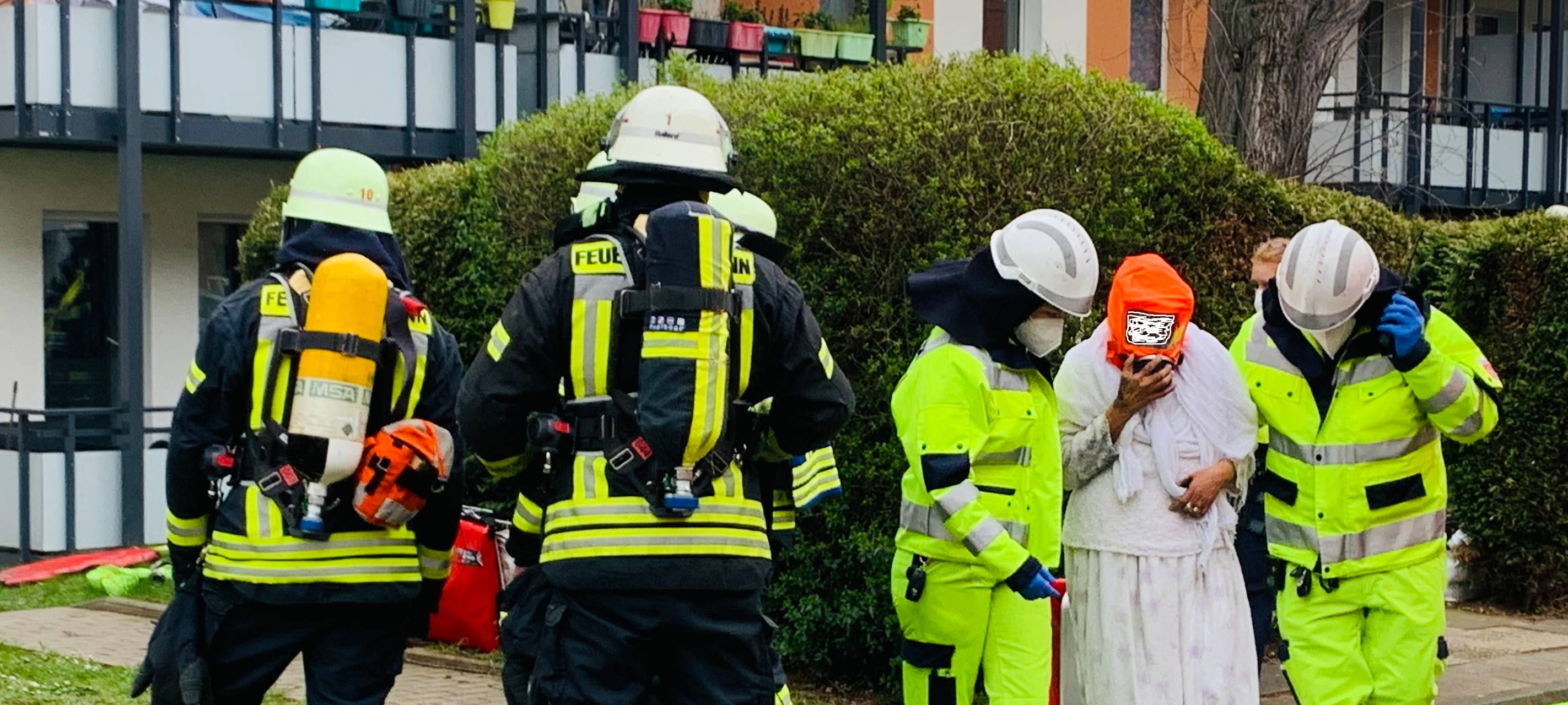 Bonn: Vier Verletzte nach Wohnungsbrand in Castell