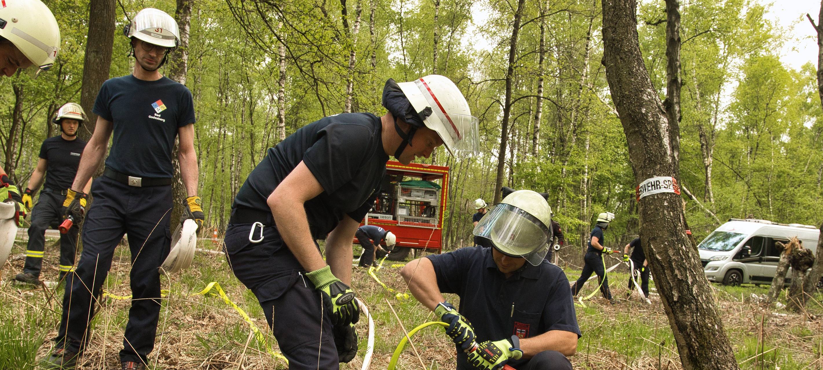 Bonner Feuerwehr bereitet sich auf Waldbrandsaison vor