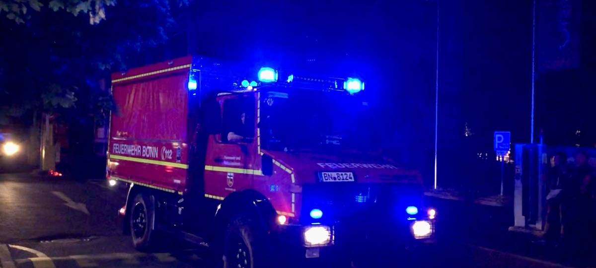 Bonn-Beuel: Sauerstoff strömt am Sankt Josef-Hospital aus