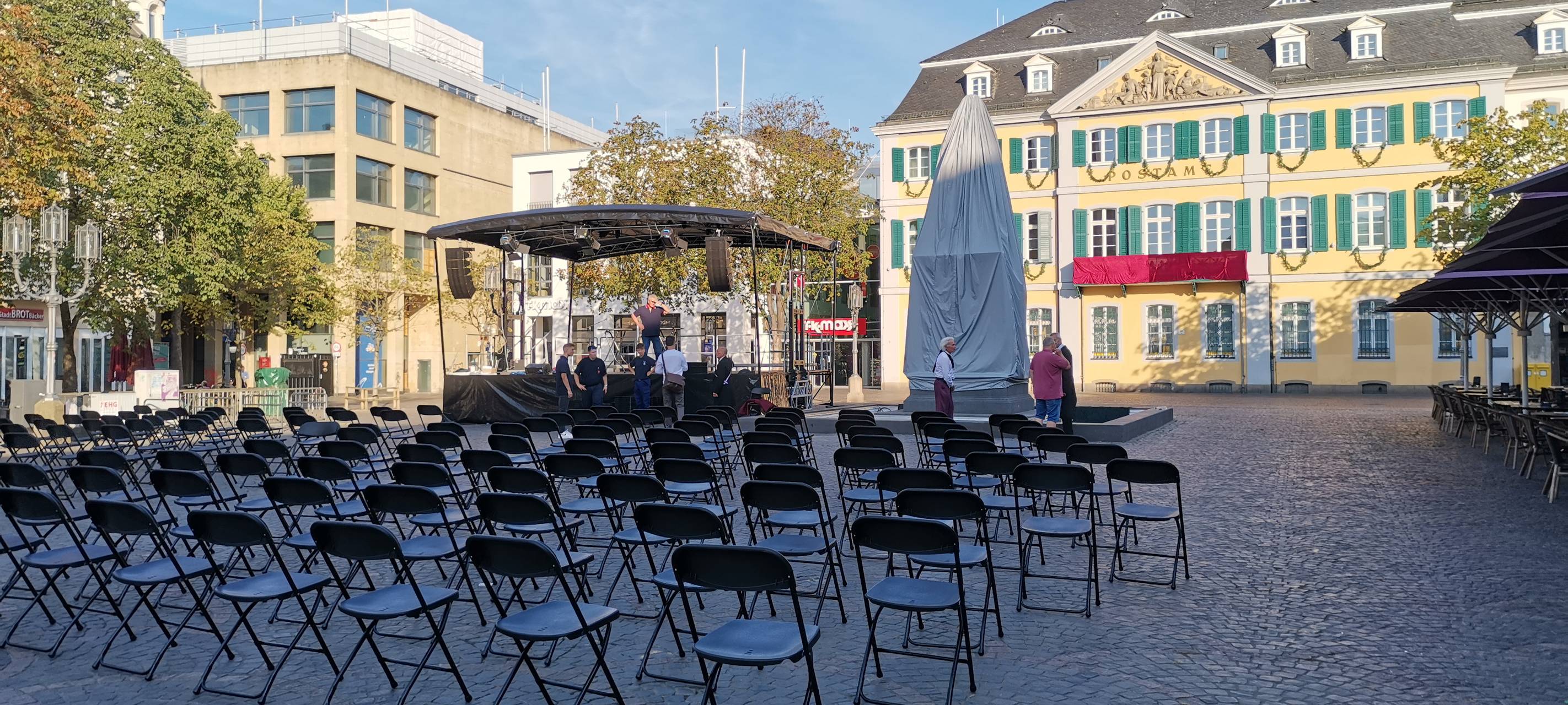 Zeitreise für die Beethoven-Statue