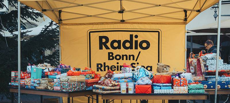 Geschenkeaktion in Siegburg ein voller Erfolg - Danke!