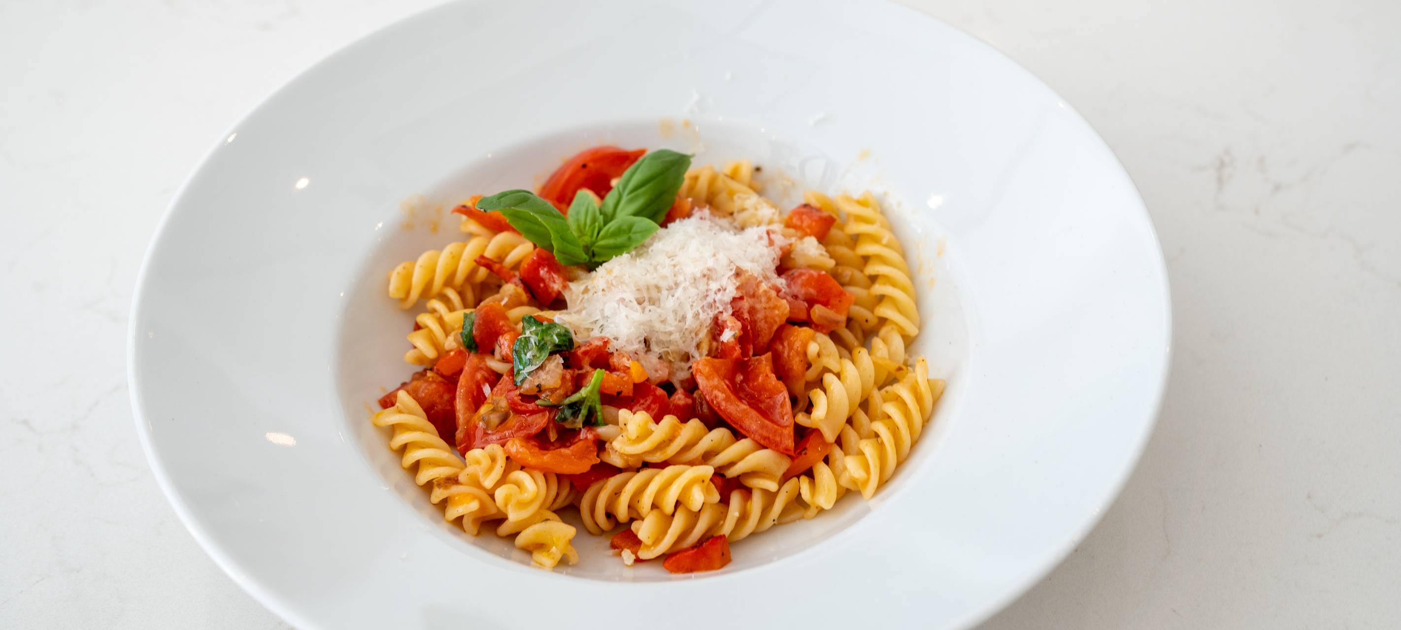 Janas Veggietorial - Pasta mit gerösteter Paprika und Tomate