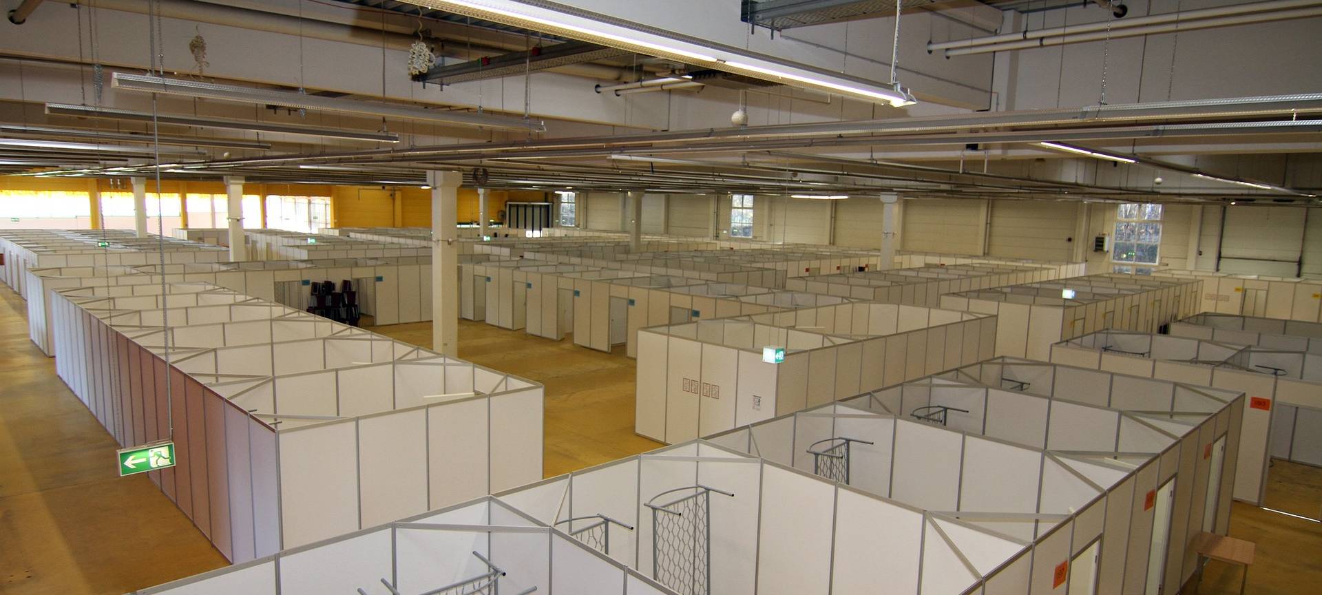 Kaum Platz für Geflüchtete