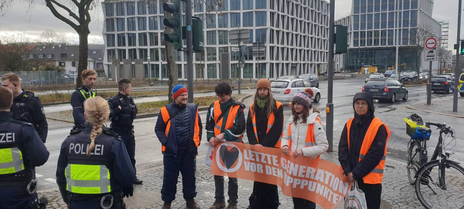 "Letzte Generation" hatte B9 blockiert
