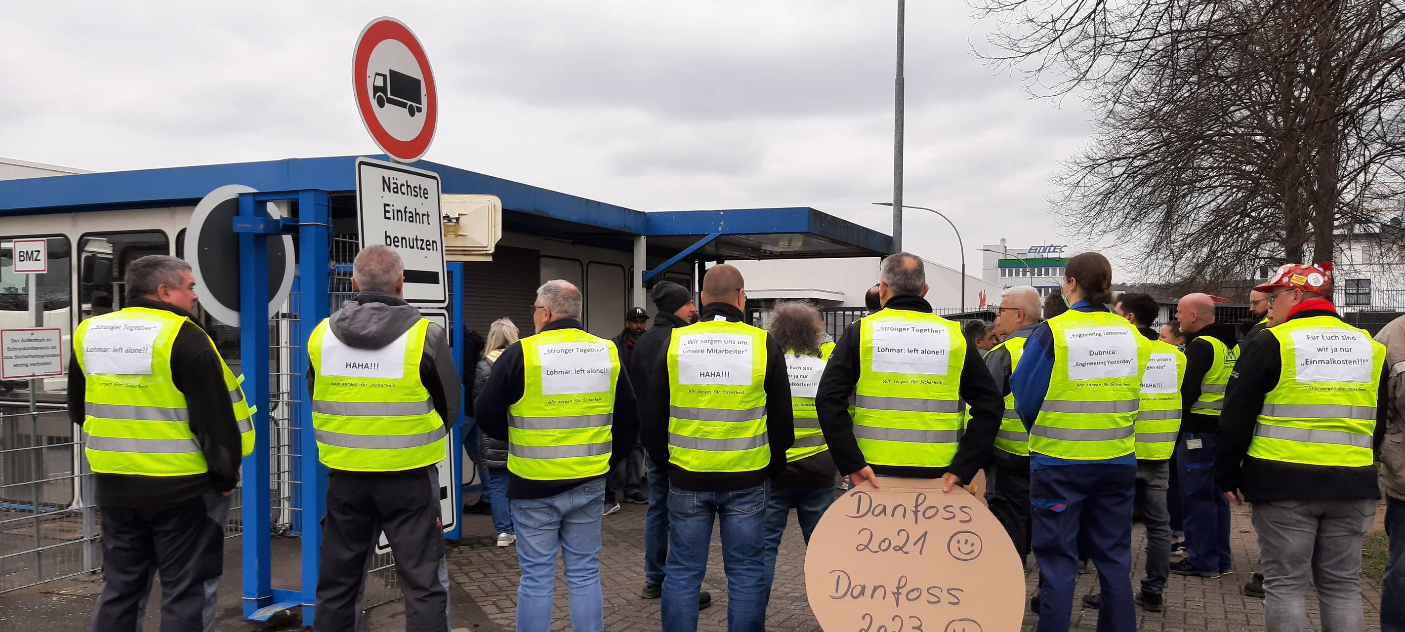 200 Jobs in Gefahr: Proteste bei Danfoss in Lohmar