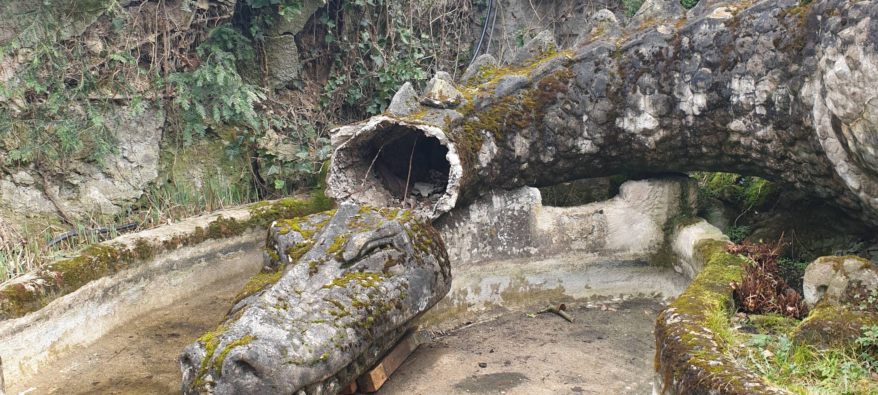 Königswinter: Drache Fafnir soll repariert werden