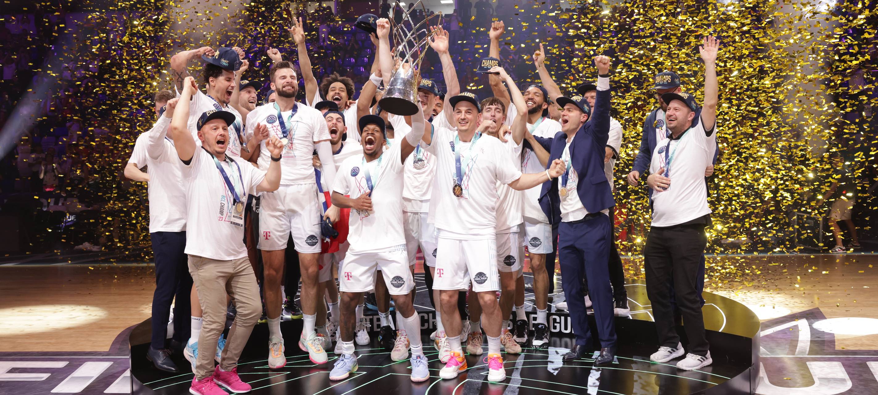 SIEGER! Die Baskets gewinnen die CL!