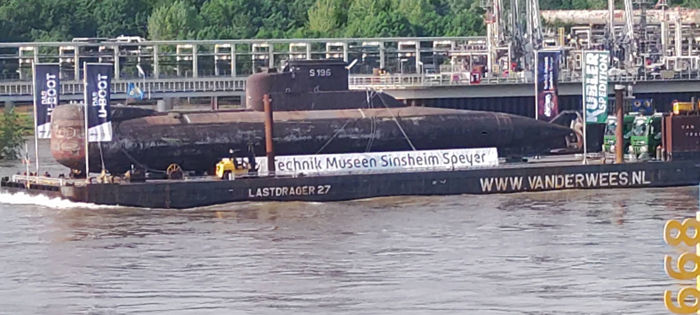 U17: ausrangiertes U-Boot passiert Bonn und Rhein-Sieg-Kreis